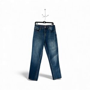 Frye High Waist Straight Leg Jeans Size 6/28 Medium Wash Excellent